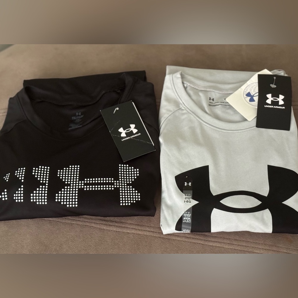 Boys Under Armour Shirts Youth Size XL. Brand New with tags.  *SOLD*